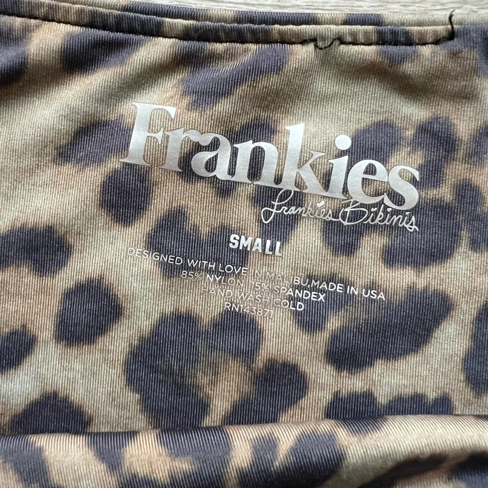 Frankie’s cheetah swimsuit
